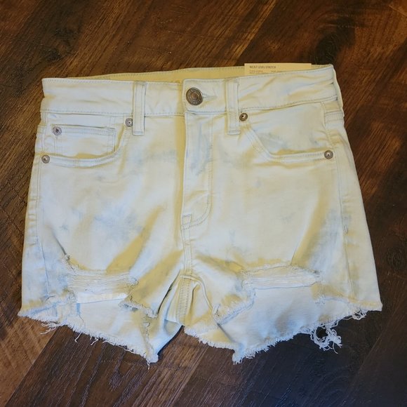 American Eagle Outfitters Pants - American Eagle Next Level Stretch Denim Shorts NWT